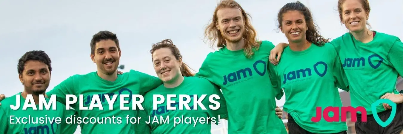 JAM Player Perks Member Discounts
